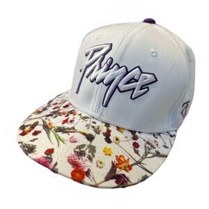 Melonwear Prince Minnesota Twins Floral SnapBack Adjustable Hat‎
